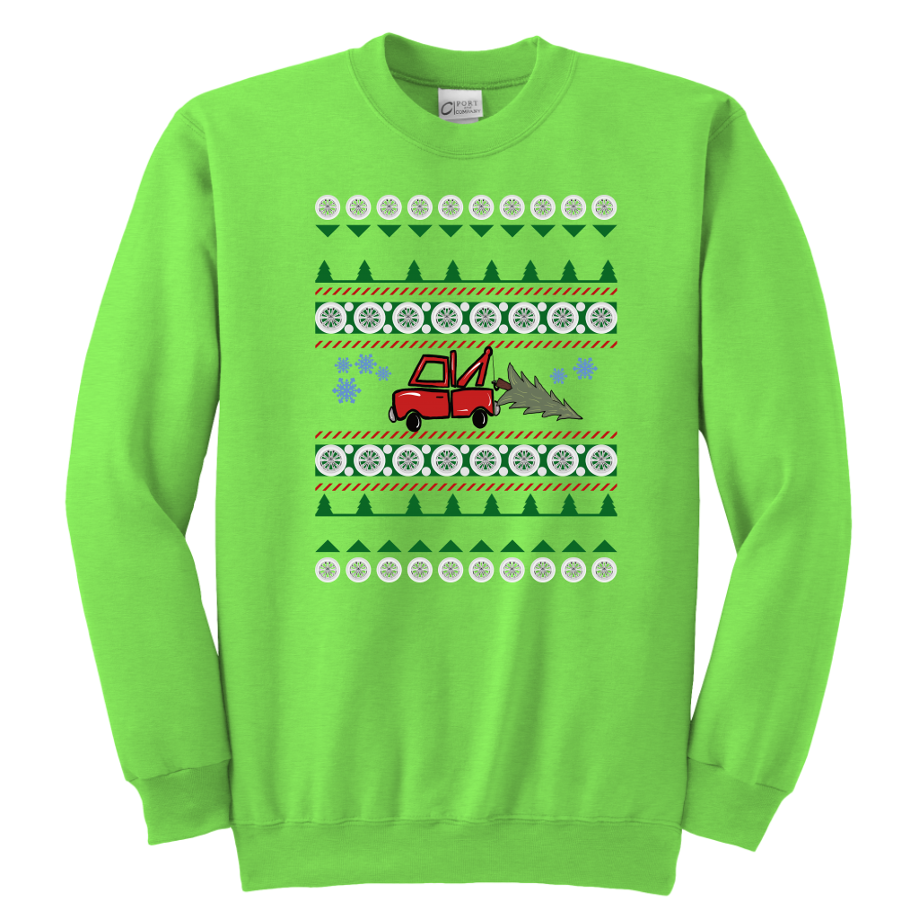 PROUD TOW TRUCK OPERATOR UGLY CHRISTMAS SWEATER - view 13