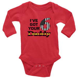 I've Got Your 6 Daddy Baby Onesie