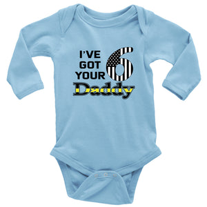 I've Got Your 6 Daddy Baby Onesie