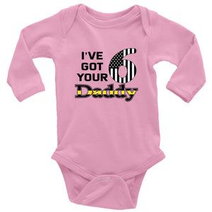 I've Got Your 6 Daddy Baby Onesie