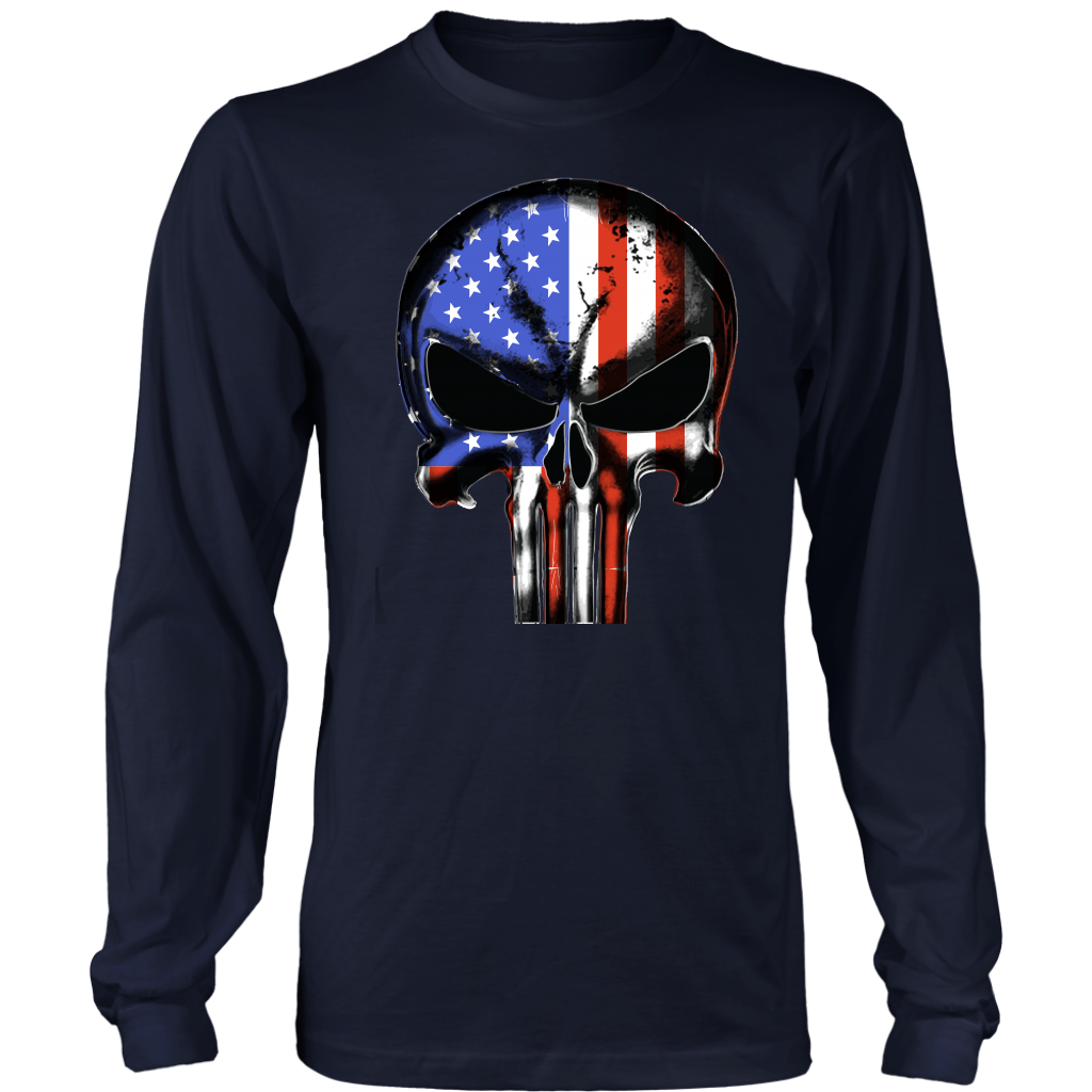 USA Flag Punisher T-shirt © - view 6