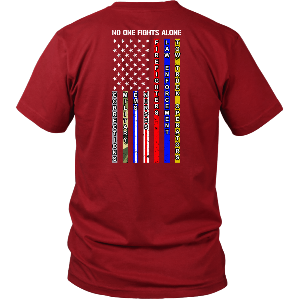 NO ONE FIGHTS ALONE SHIRT - view 2
