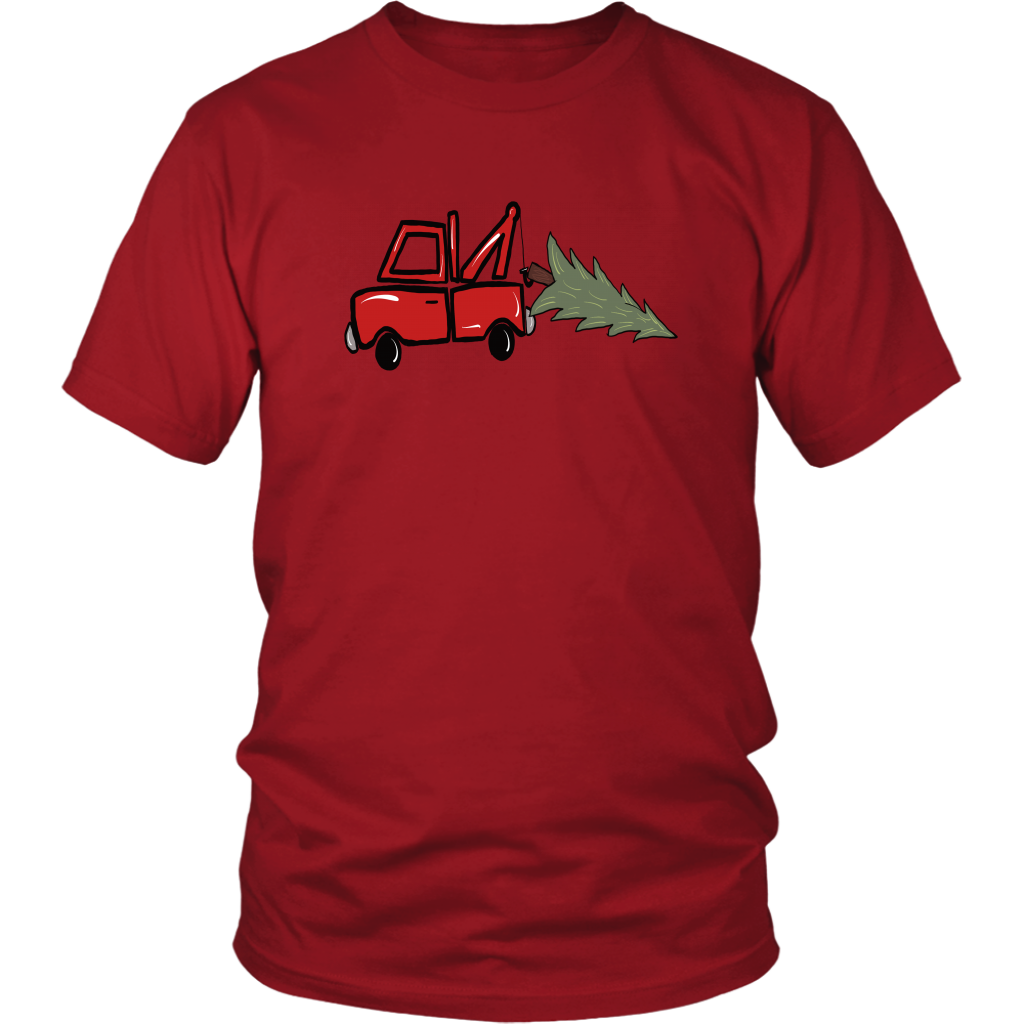Tow Truck Operator Christmas Shirt - view 2
