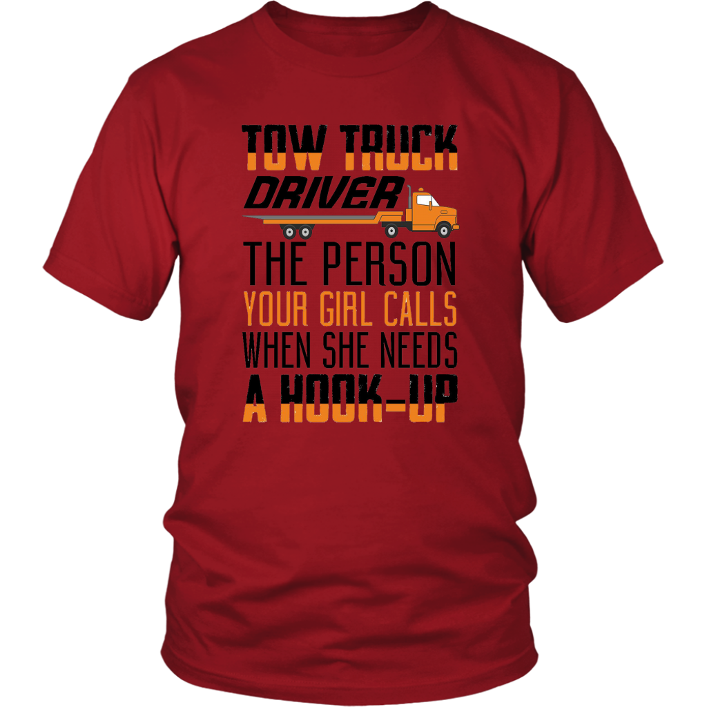 Proud Tow Truck Driver Shirt - view 2