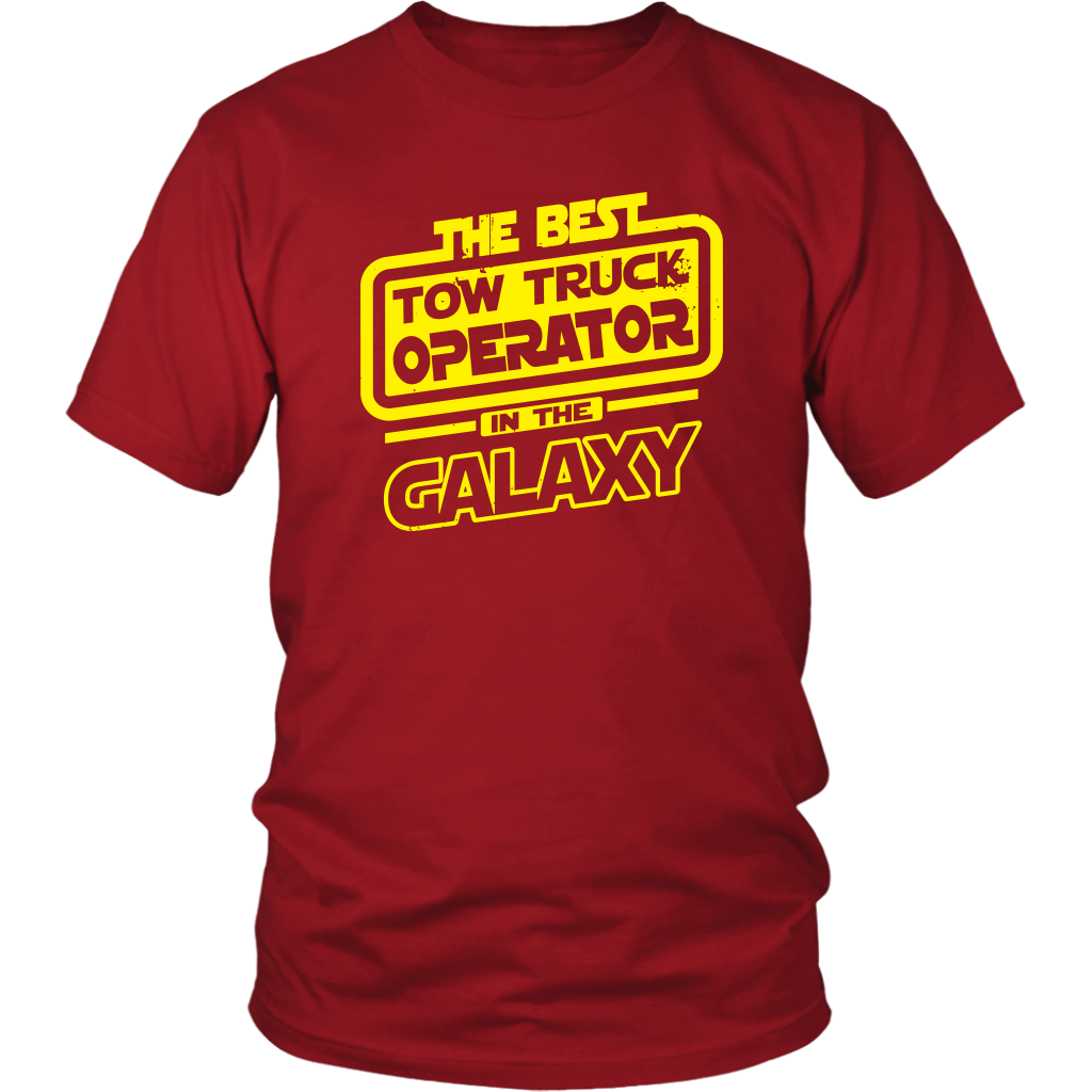 The Best Tow Truck Operator In The Galaxy Shirt - view 2