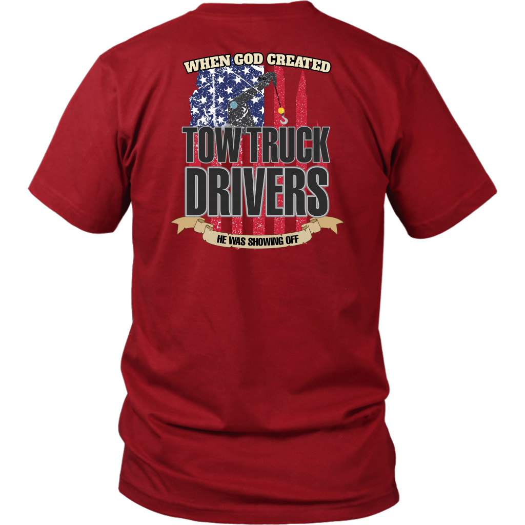 Proud Tow Truck Driver Shirt - view 2