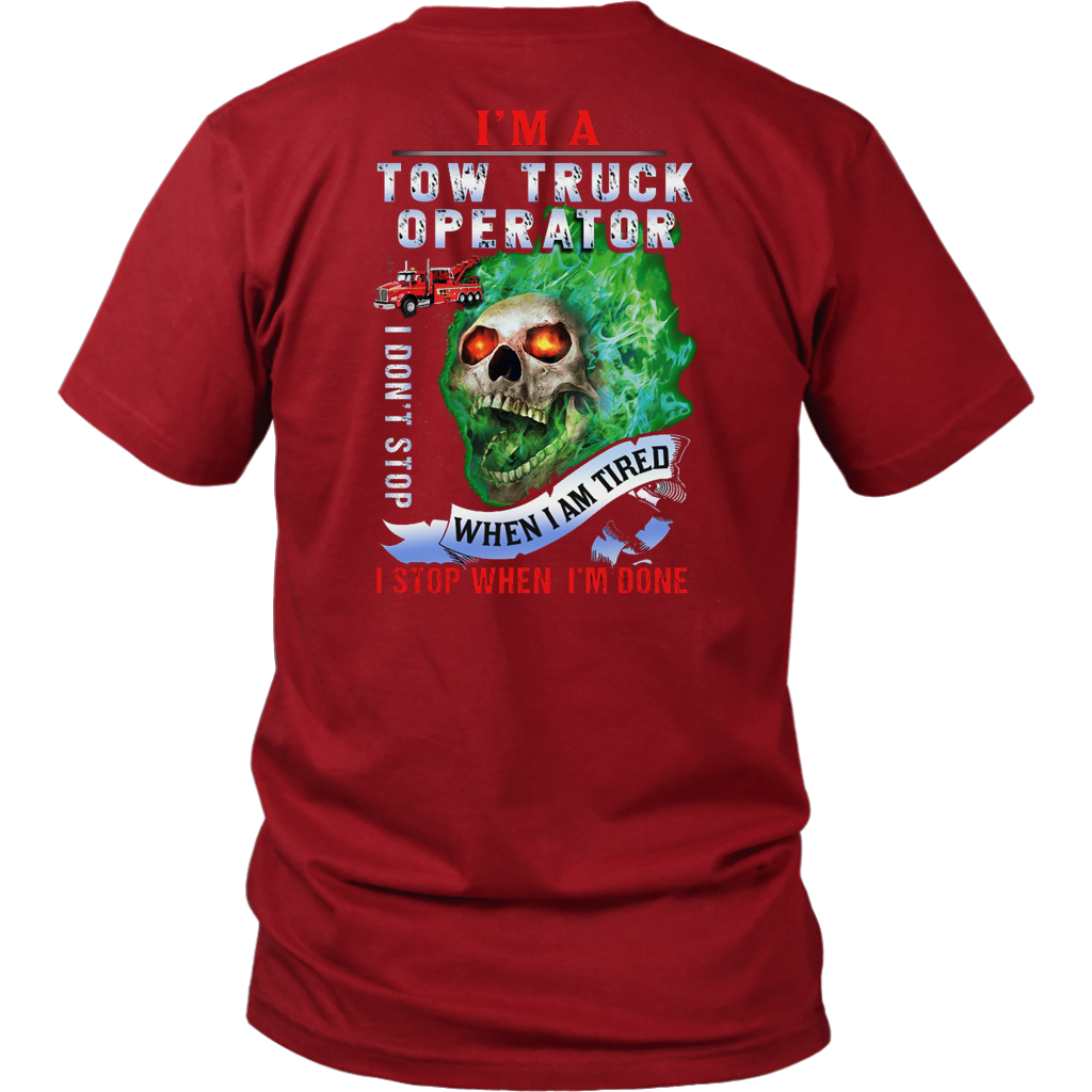 I'm A Tow Truck Operator Shirt - view 2