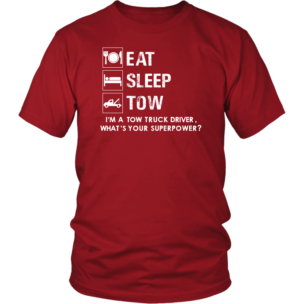 Eat, Sleep, Tow Shirt - view 2
