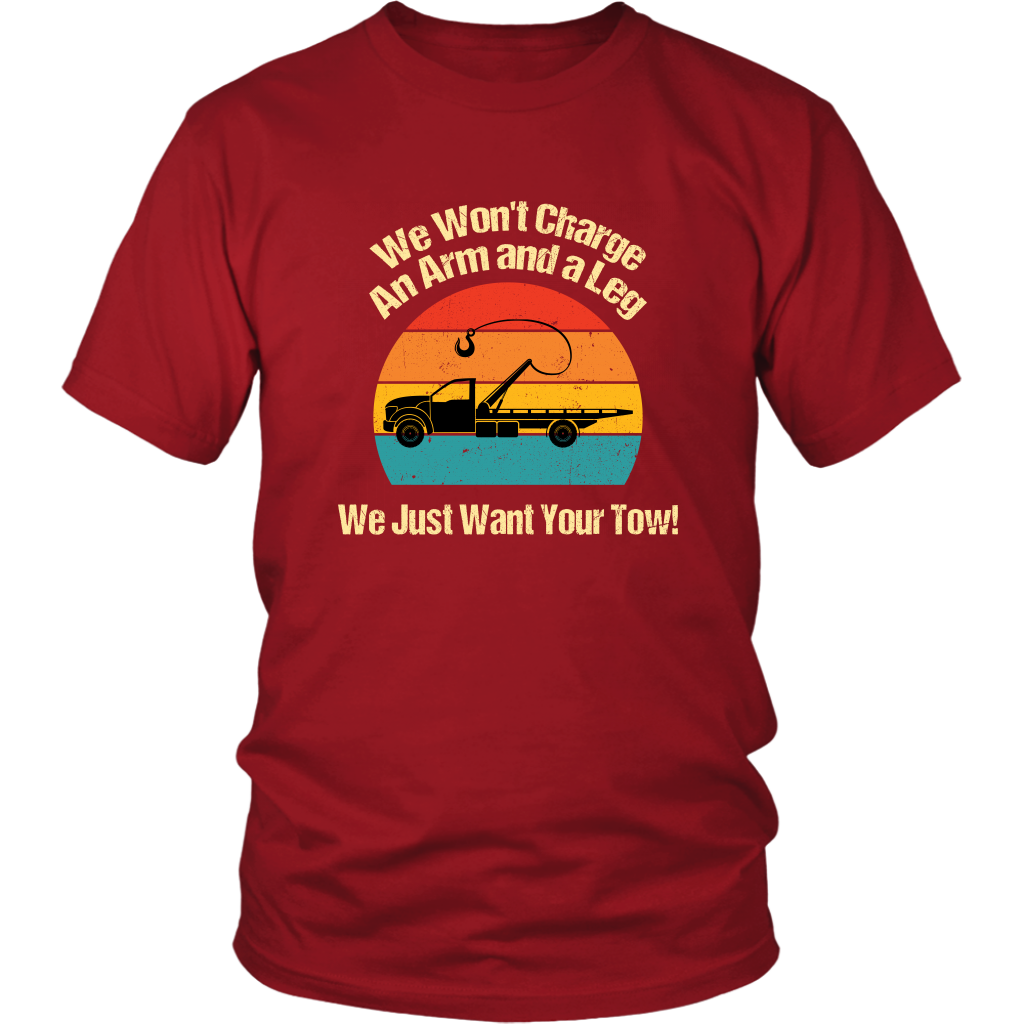 We Won't Charge an Arm and a Leg, We Just Want Your Tow Hoodie - view 2