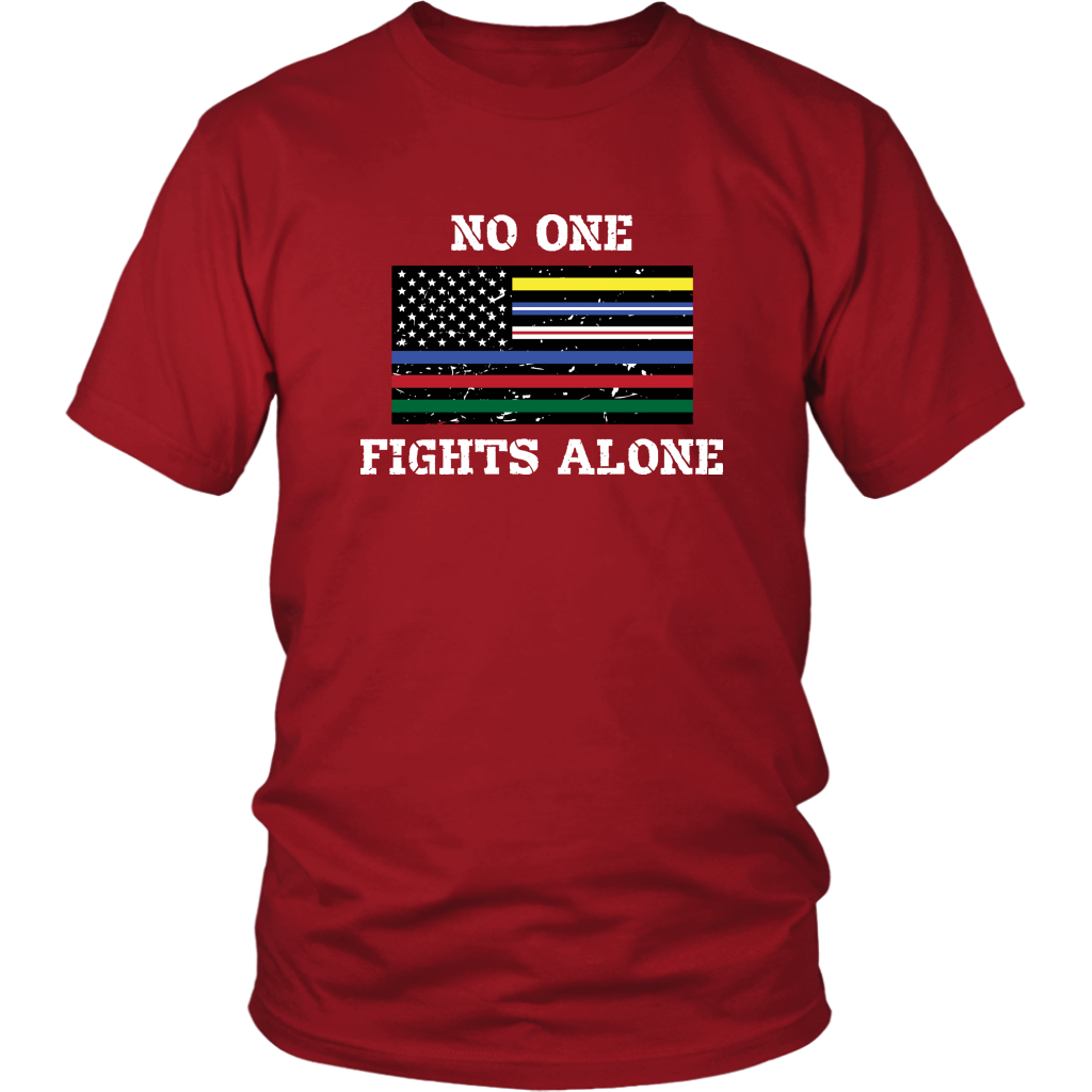 No One Fights Alone Shirt - view 2