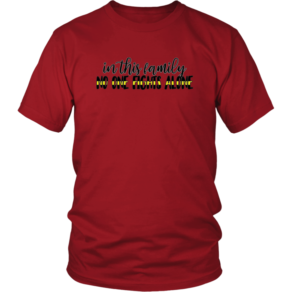 In This Family No One Fights Alone Shirt - view 2