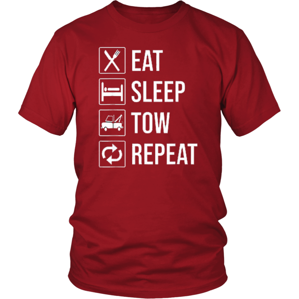 Eat Sleep Tow Shirt - view 2