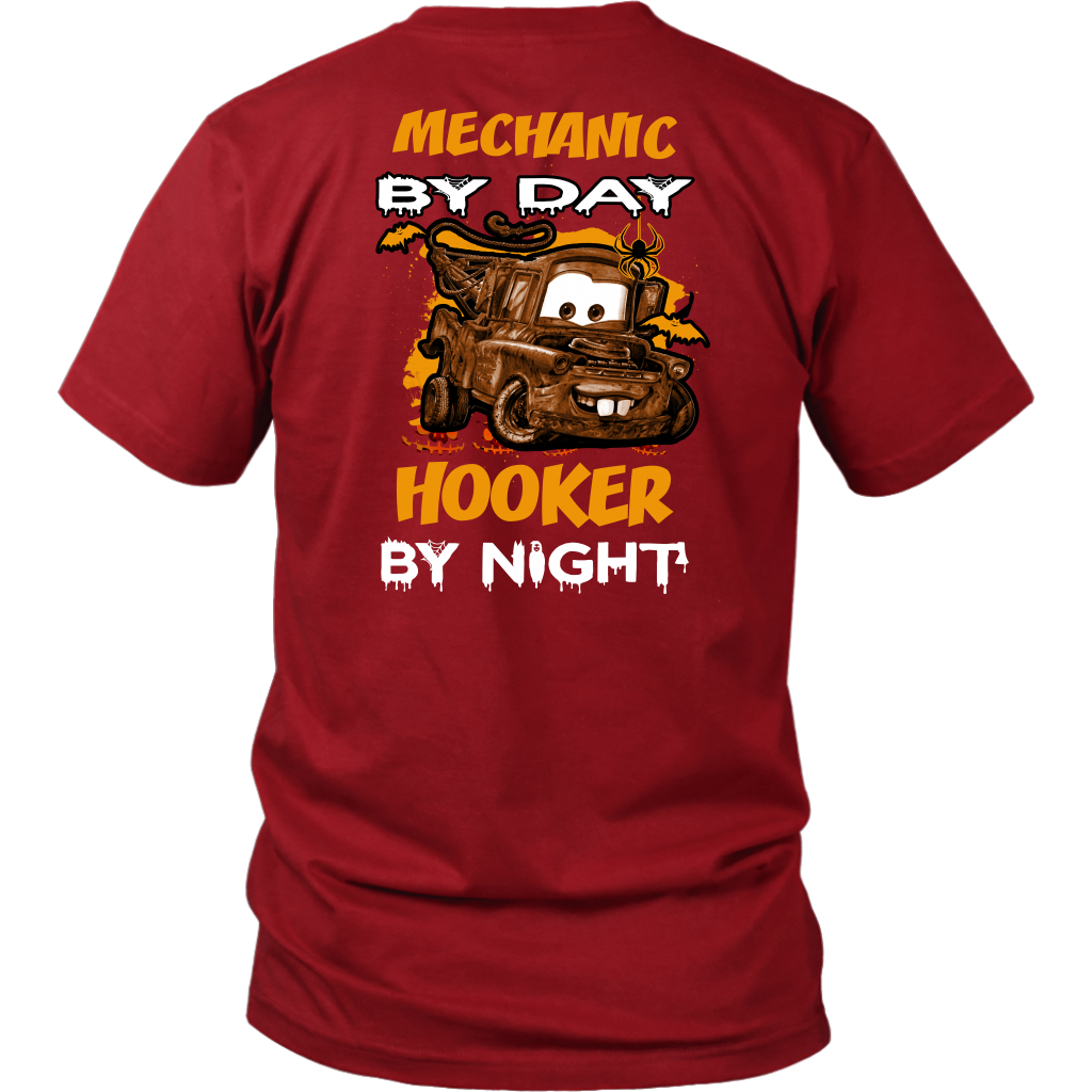 Mechanic By Day Hooker By Night Shirt - view 2