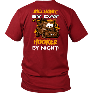 Mechanic By Day Hooker By Night Shirt