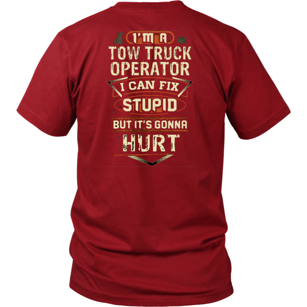 Proud Tow Truck Operator Shirt - view 2