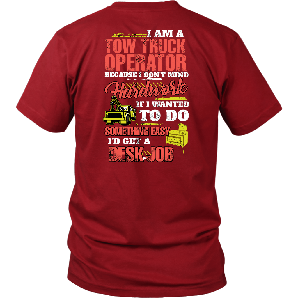 Proud Tow Truck Operator Shirt - view 2