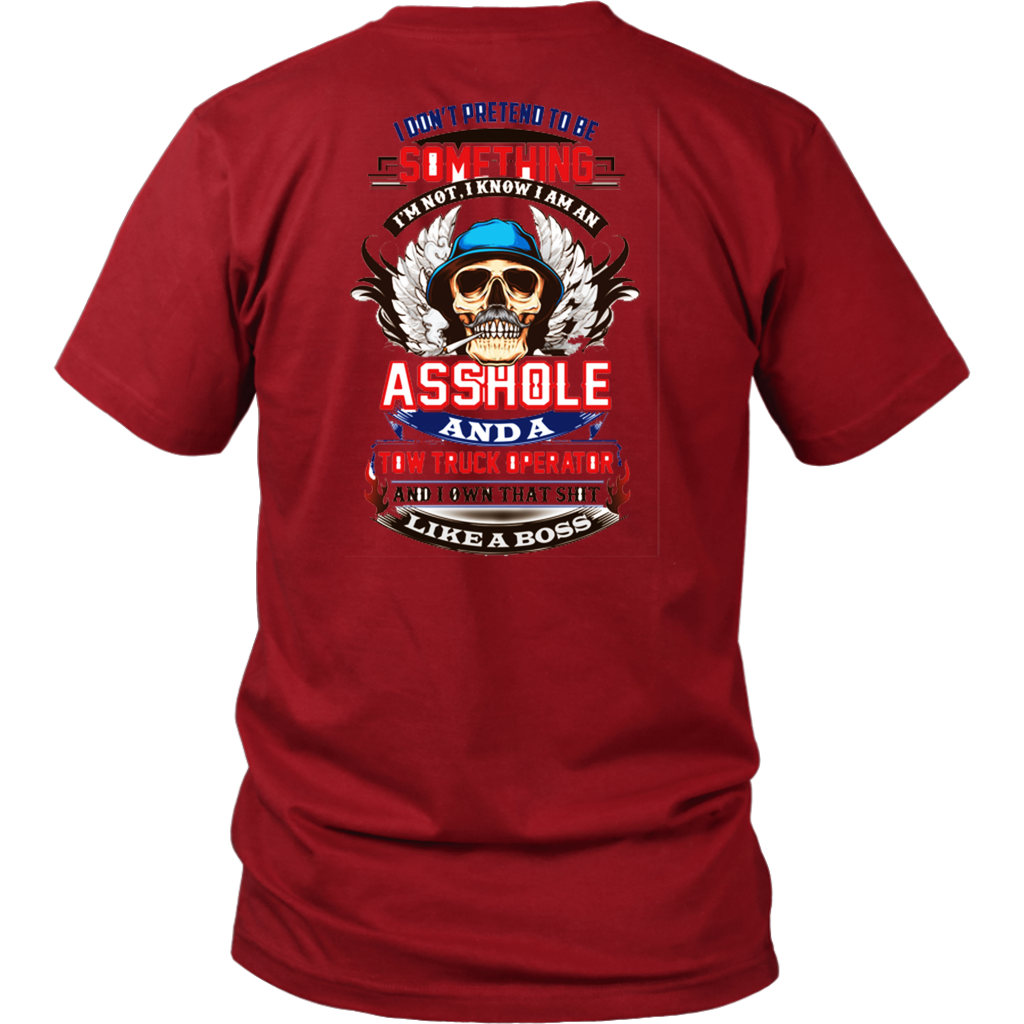 Proud Tow Truck Operator Shirt - view 2
