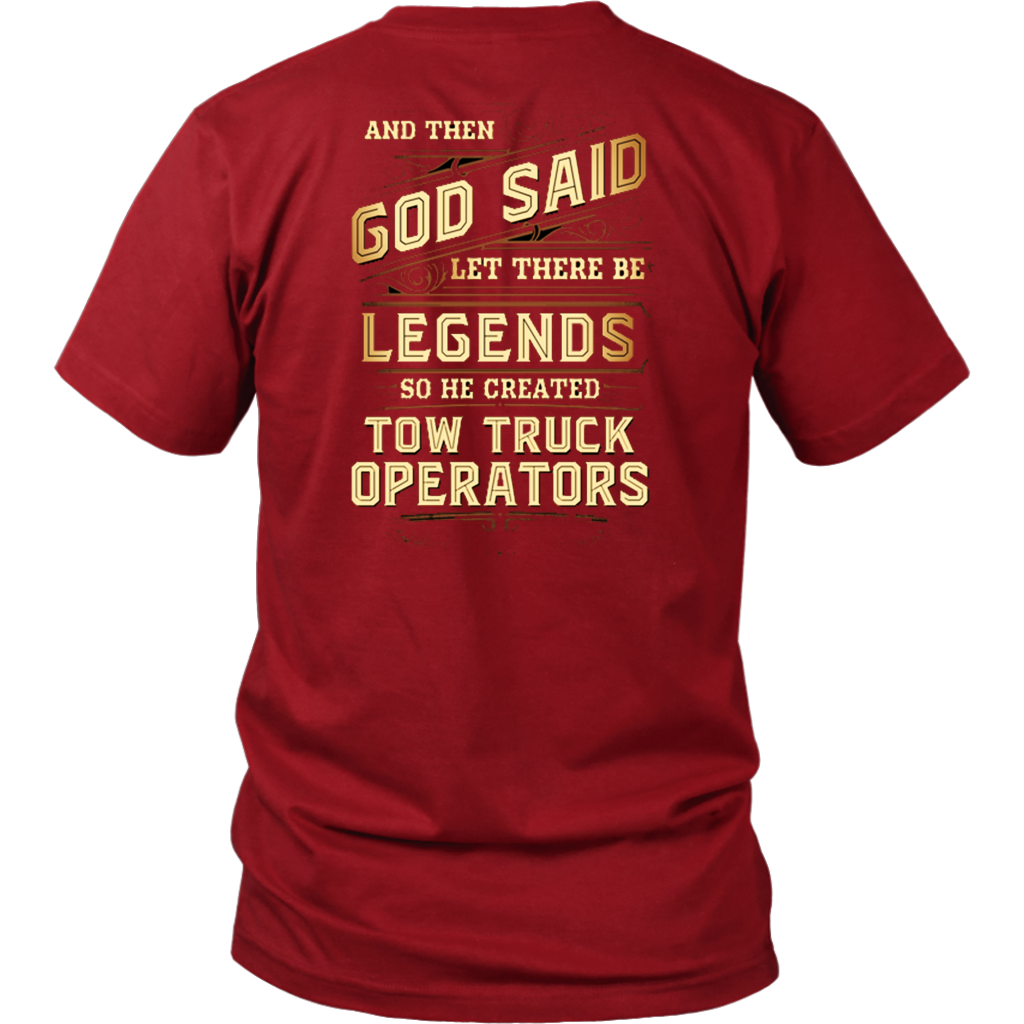 Proud Tow Truck Operator Legend Shirt - view 2