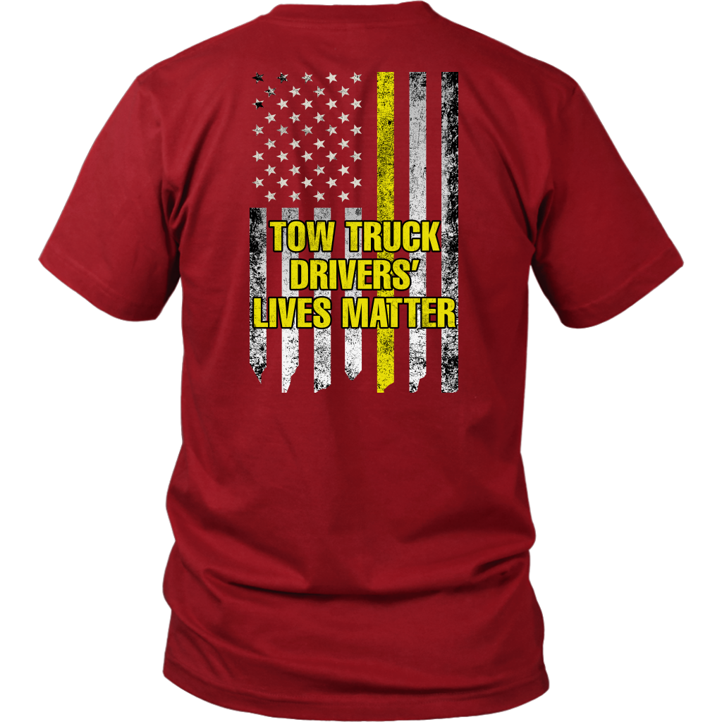 TOW TRUCK DRIVERS' LIVES MATTER SHIRT - view 2