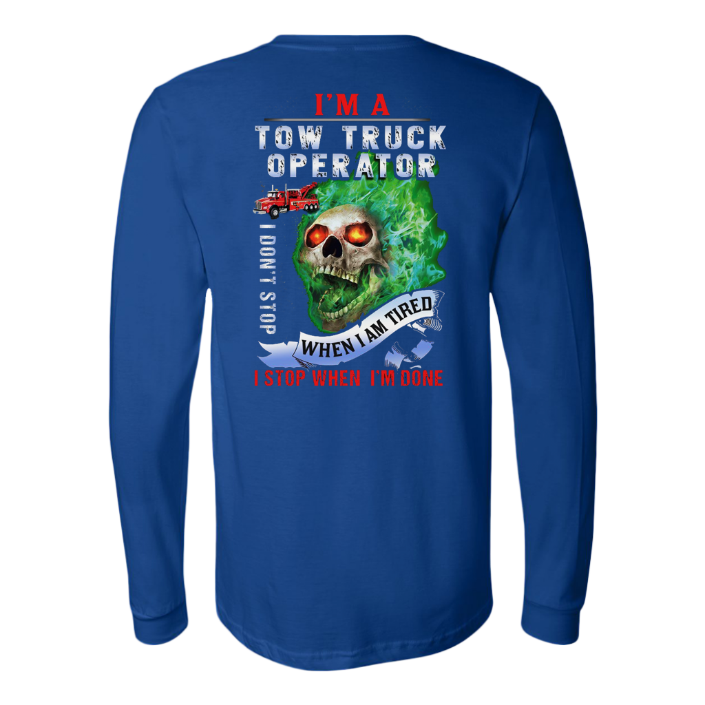 I'm A Tow Truck Operator Shirt - view 9