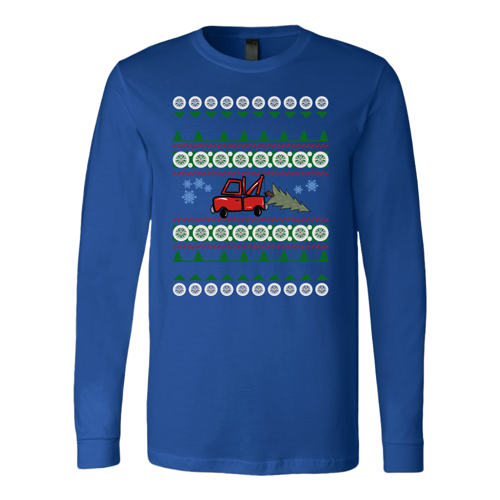 PROUD TOW TRUCK OPERATOR UGLY CHRISTMAS SWEATER - view 19