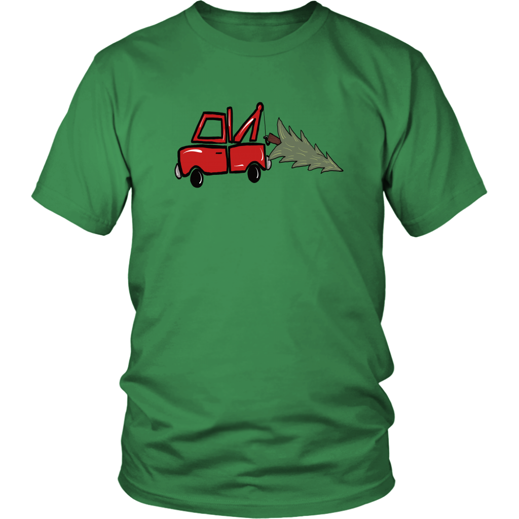 Tow Truck Operator Christmas Shirt - view 5