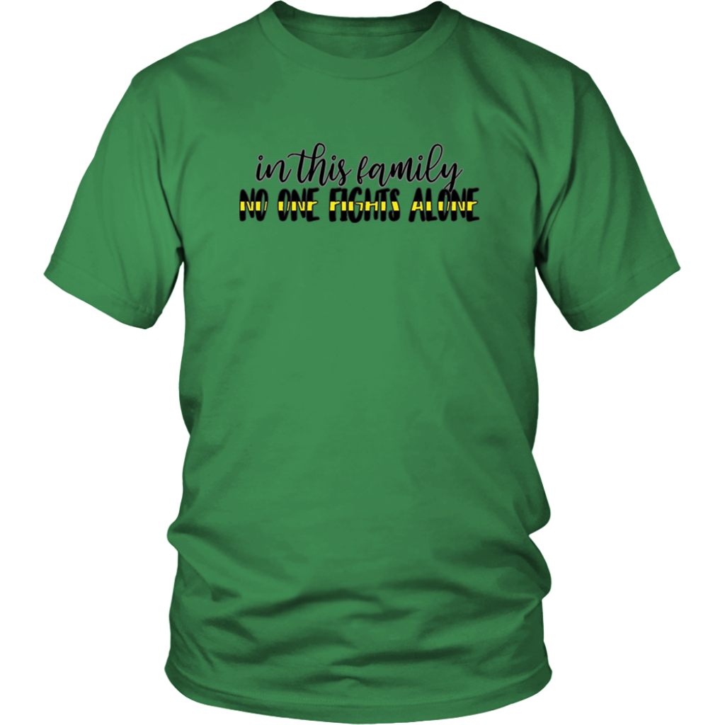 In This Family No One Fights Alone Shirt - view 4