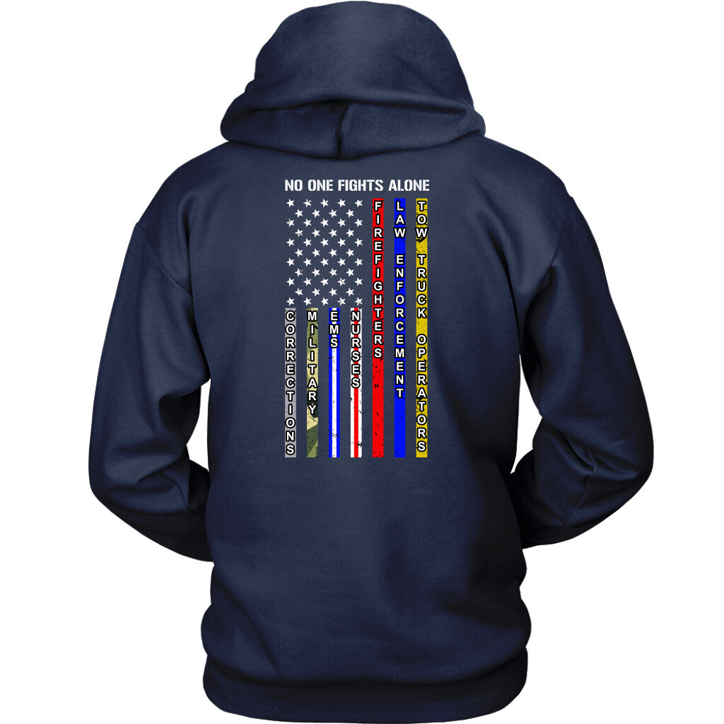 NO ONE FIGHTS ALONE SHIRT