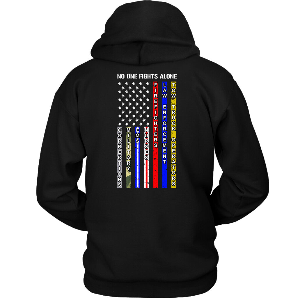 NO ONE FIGHTS ALONE SHIRT