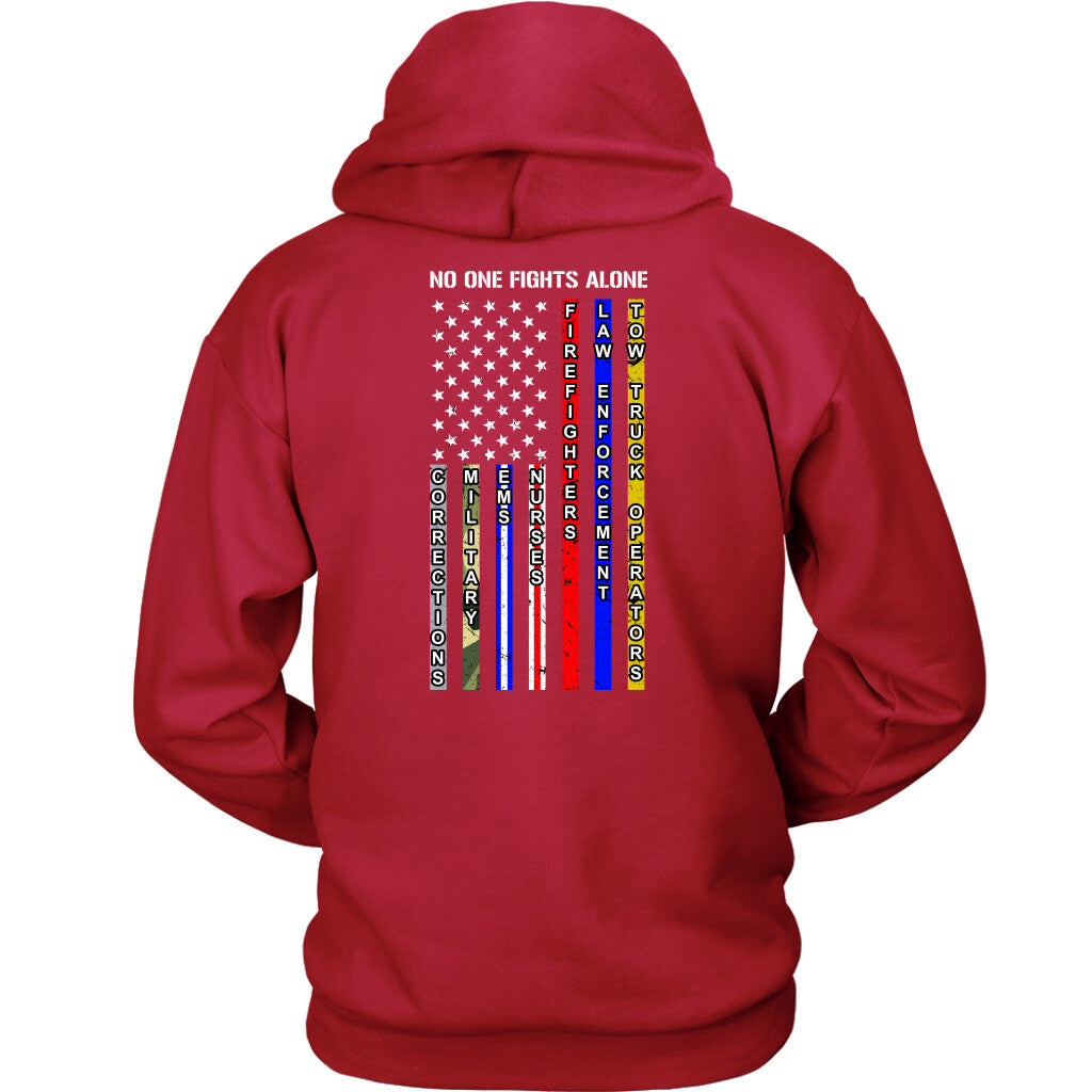 NO ONE FIGHTS ALONE SHIRT