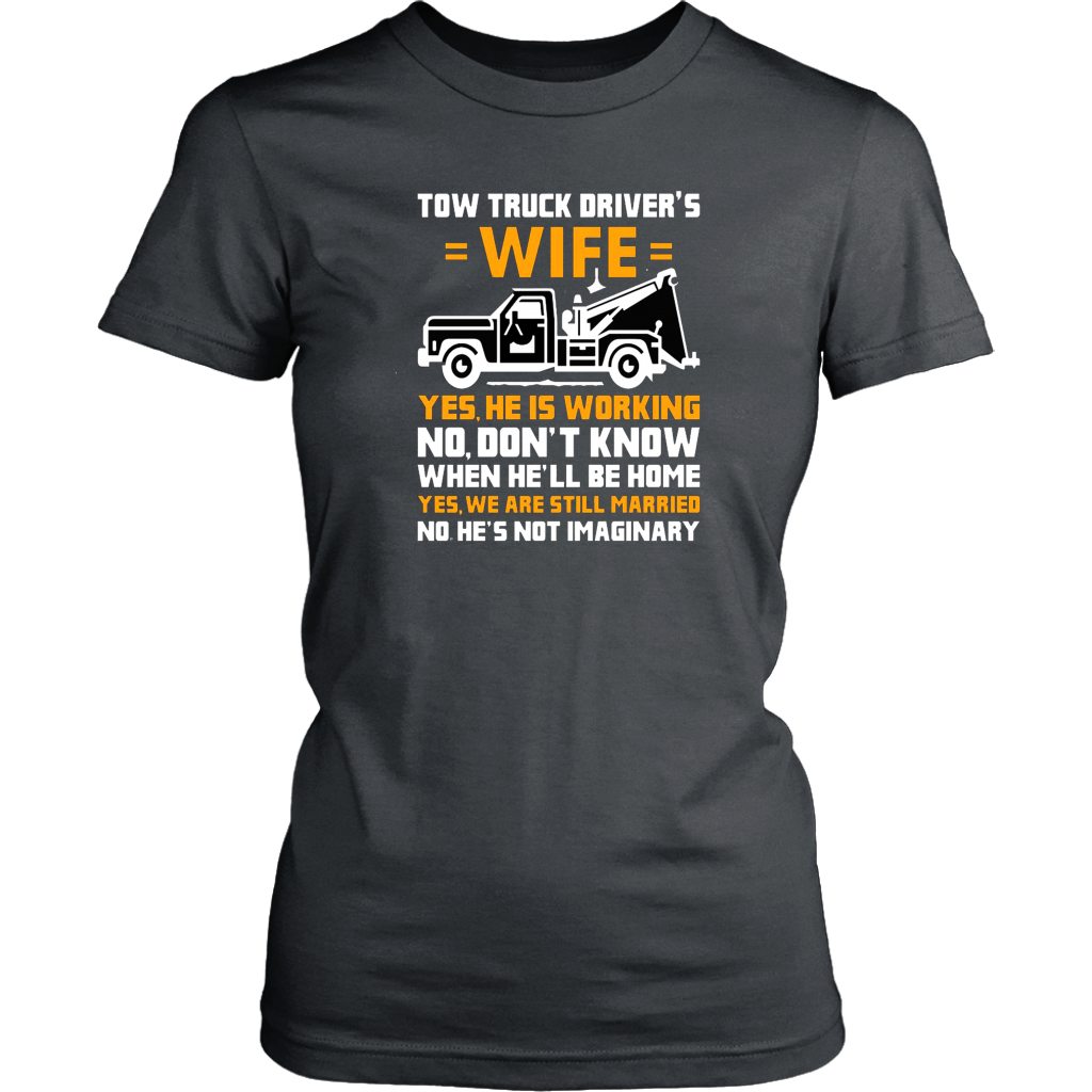 Proud Tow Truck Driver's Wife Shirt - view 11