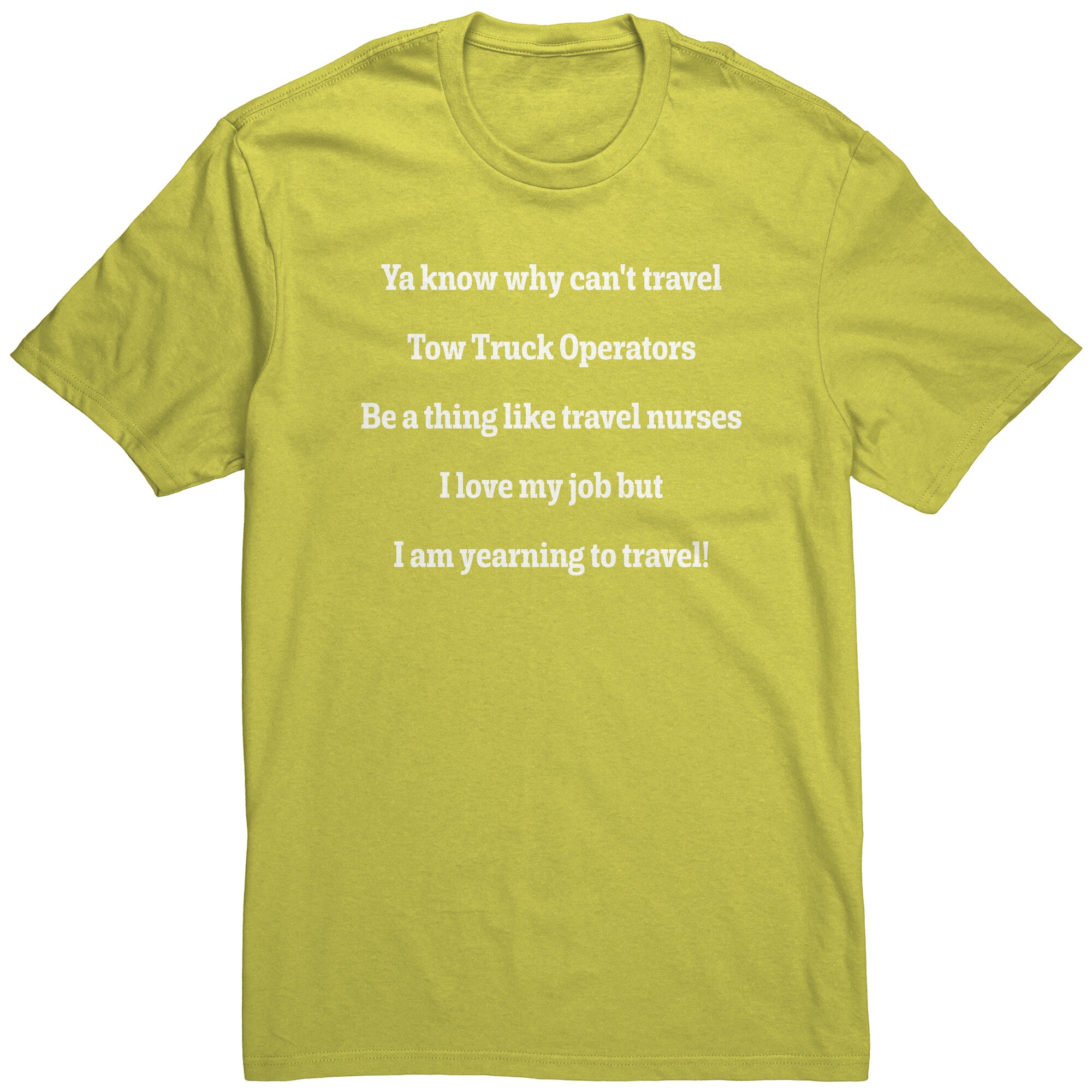 Proud Tow Truck Operator Shirt