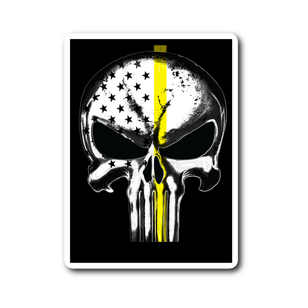 Thin Yellow Line Sticker