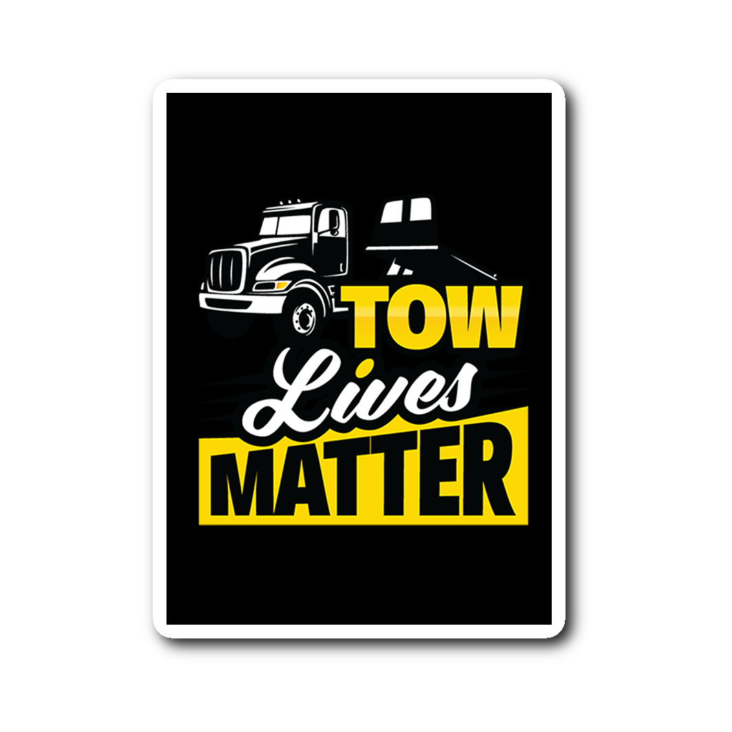 Tow Lives Matter Flatbed Sticker