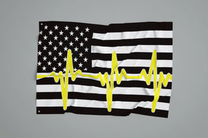 Thin Yellow Line Towing Flag - Premium Quality