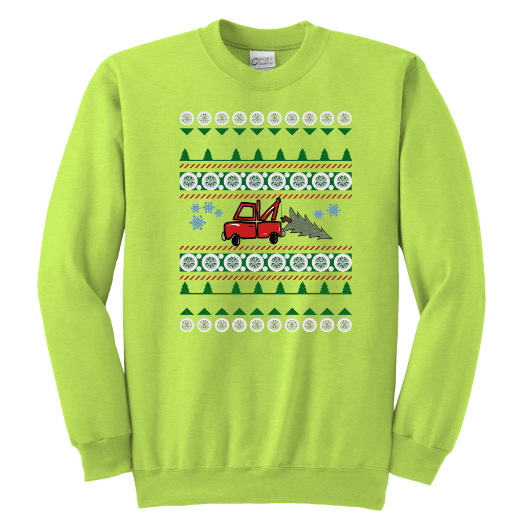 PROUD TOW TRUCK OPERATOR UGLY CHRISTMAS SWEATER - view 14