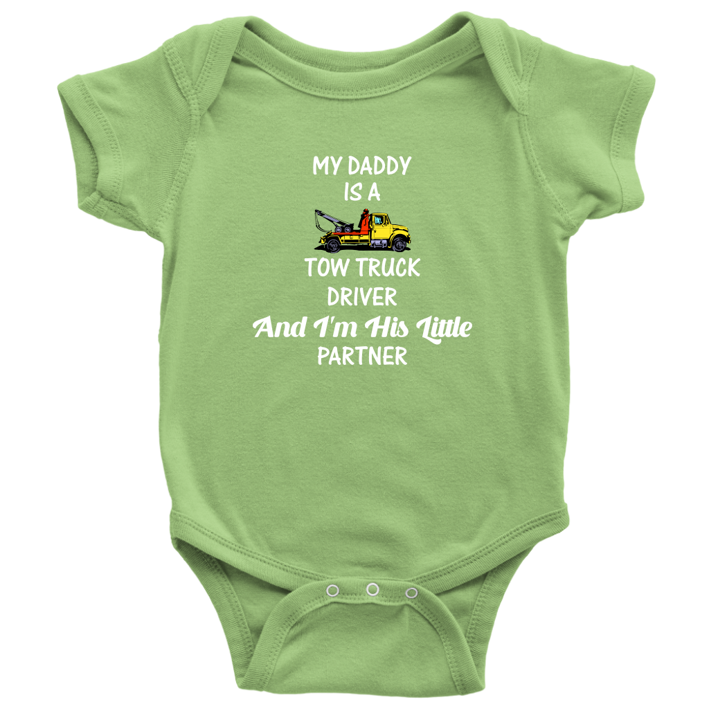 My Daddy Is A Tow Truck Driver Onesie - view 4