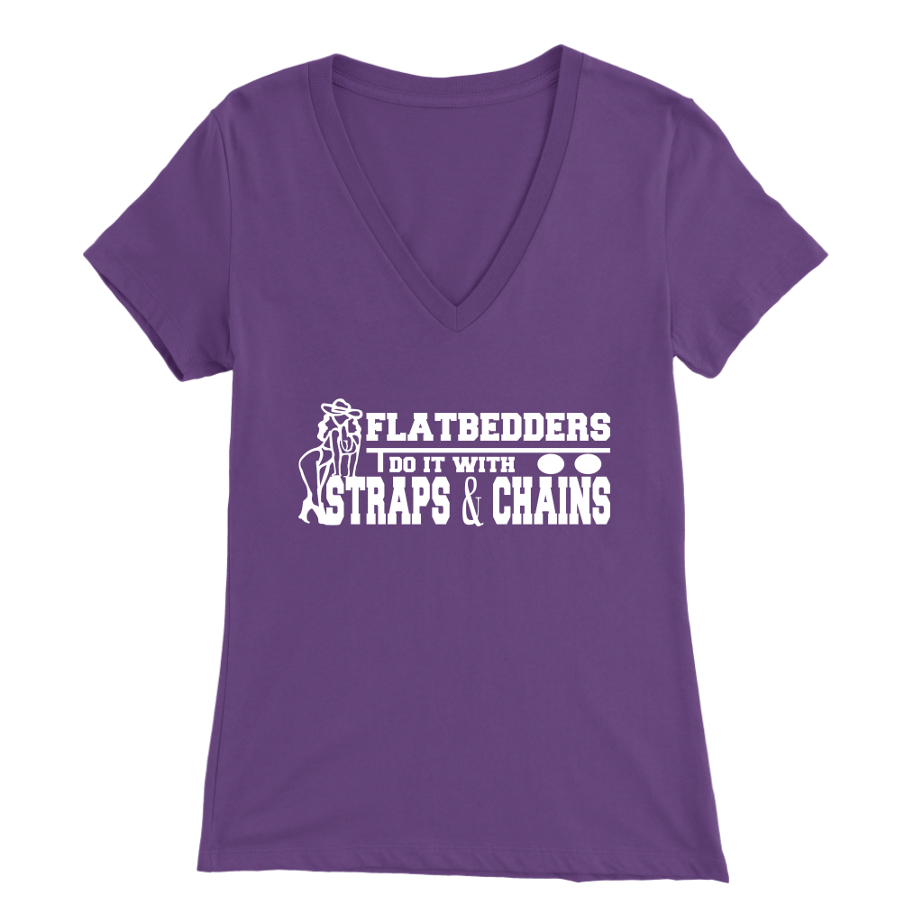flatbedders do it with straps and chains Shirt - view 3