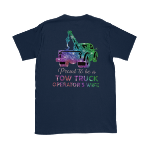 Proud To Be A Tow Truck Operator's Wife Shirt