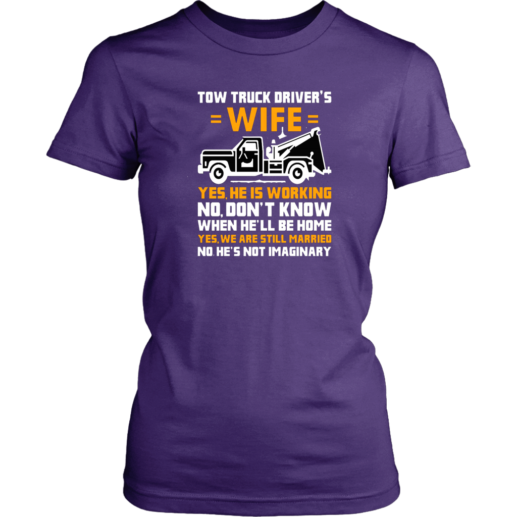 Proud Tow Truck Driver's Wife Shirt - view 9