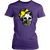 Skull with Messy Bun and Dispatch Mask Shirt