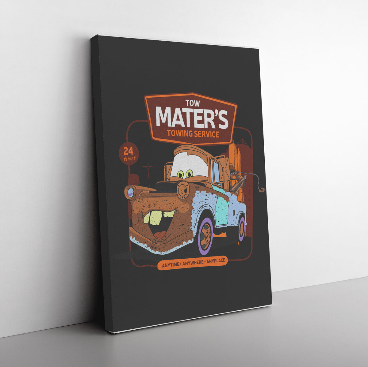 Tow Mater's Canvas Print - view 2