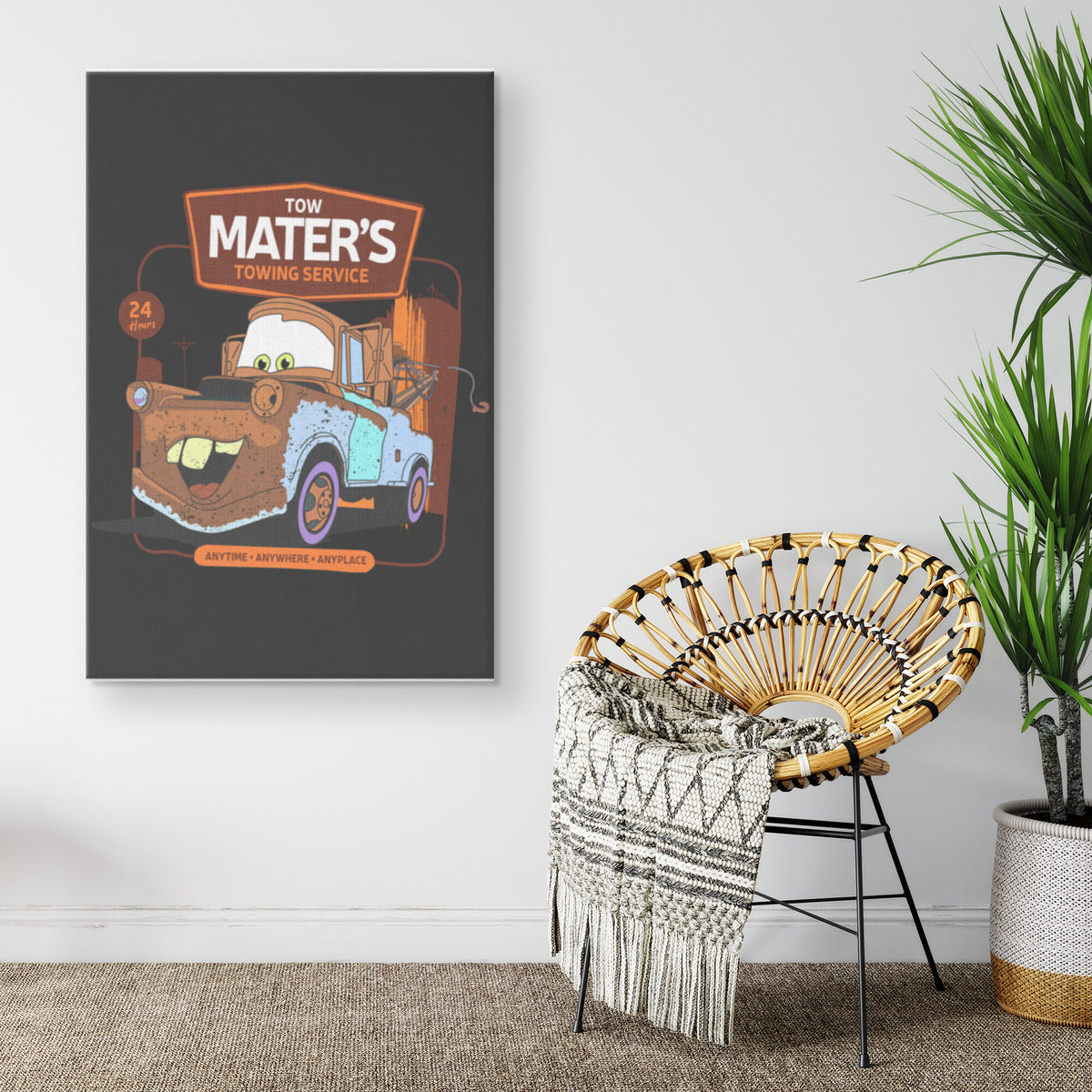 Tow Mater's Canvas Print - view 4
