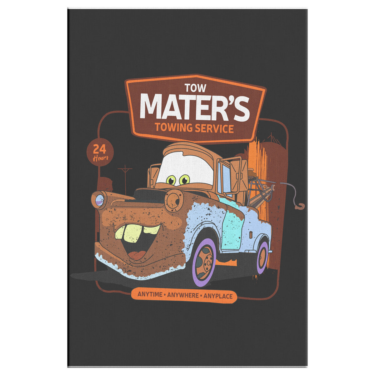 Tow Mater's Canvas Print - view 5