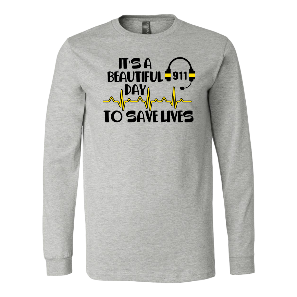 It's A Beautiful Day To Save Lives 911 Shirt - view 9