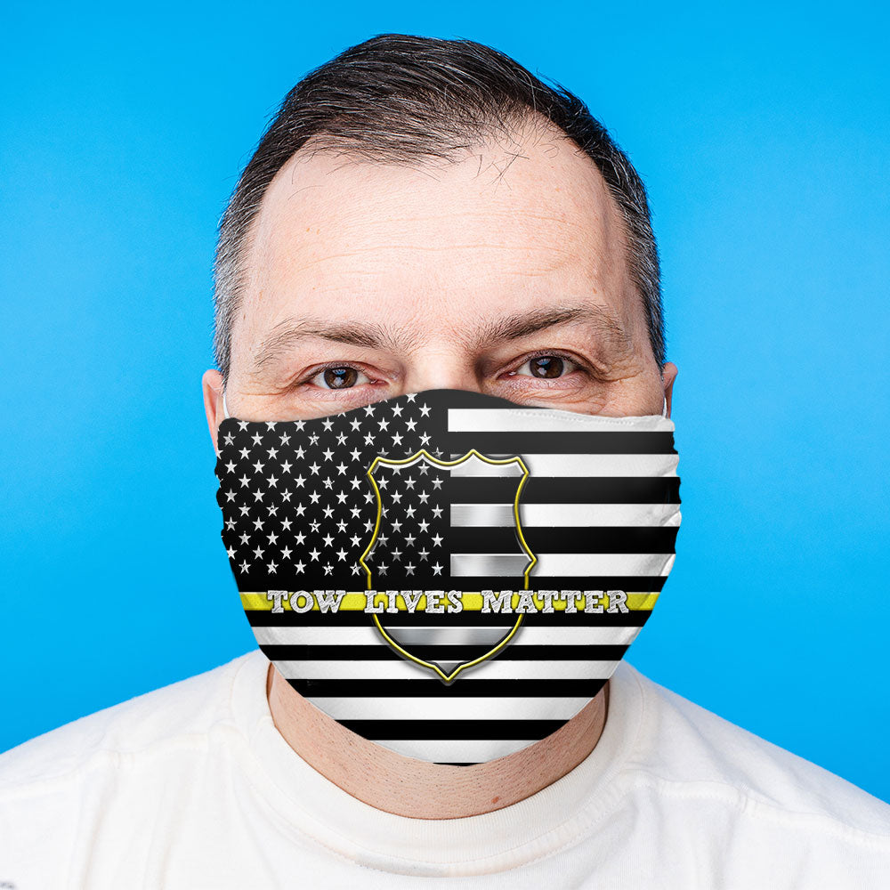 Proud Tow Truck Operator Face Mask (Unisex)