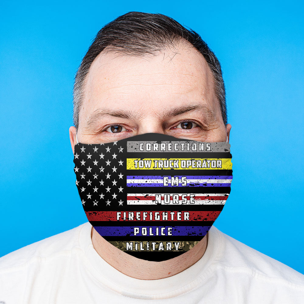 No One Fights Alone Face Mask (Unisex)