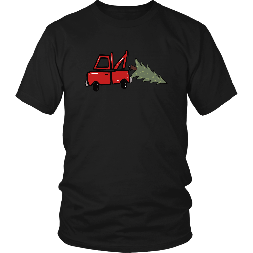 Tow Truck Operator Christmas Shirt - view 3