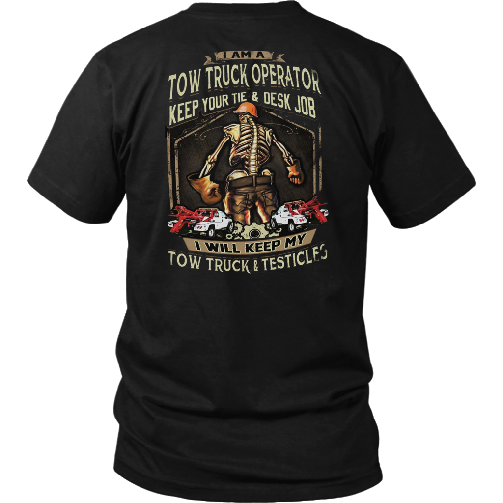 Skilled Tow Truck Operator Shirt