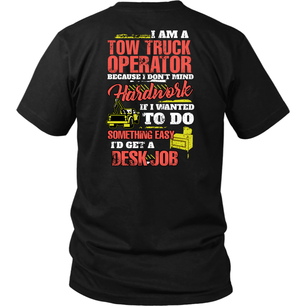 Proud Tow Truck Operator Shirt